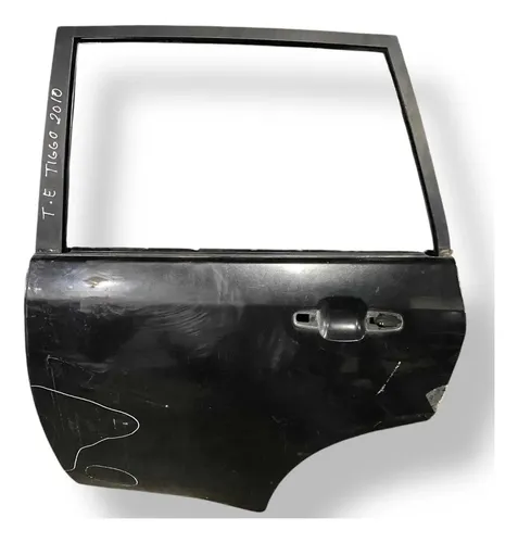 Porta Traseira Esquerda Chery Tiggo 2 1.5 2010/2011 Detalhe Traseira Esquerdo Preto