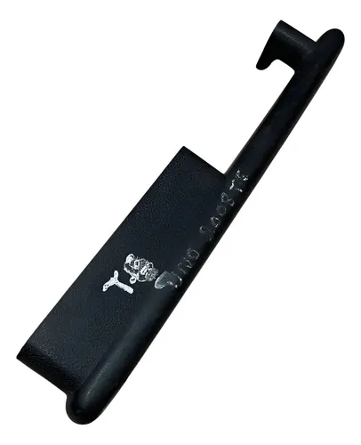 Puxador Porta Apoio Braço Traseira Esquerdo Uno 2001 I800871 Preto