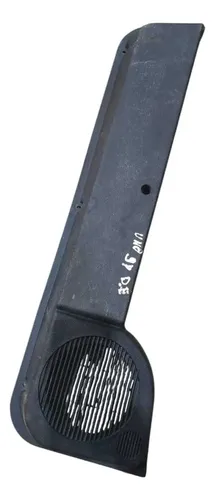 Moldura Porta Objetos Dianteiro Esquerdo Fiat Uno 1997/1998 Preto