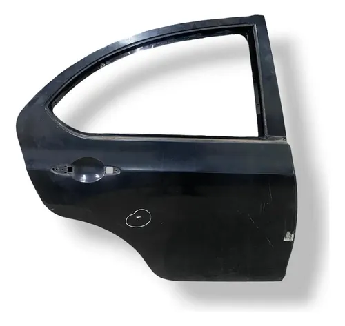Porta Traseira Direita Jac J3 2011 2012 2013 2014 Detalhe Traseira Direita Preto