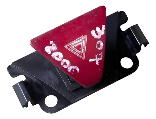 Botao Pisca Alerta Peugeot 307 05/2006/2007/2008/2009/2010 Vermelho