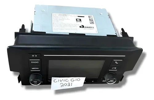 Radio Tela Multimídia Honda Civic G10 17/21 39100temm010c2 1