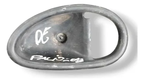 Moldura Maçaneta Interna Esquerda Fiat Palio 2013 2014 2015 Preto Dianteira