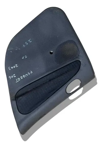 Forro Porta Traseira Direita Peugeot 206 2003 9629330677