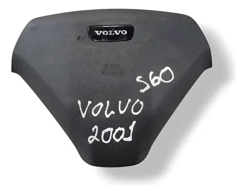 Bolsa Airbag Volante Volvo S60 2.0 2001 2002 2003 9208345 Preto