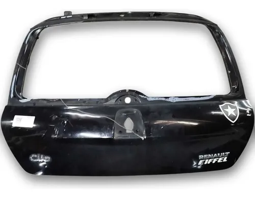 Tampa Traseira 1.0  Renault Clio  2009 2010 2011  Detalhe Preto
