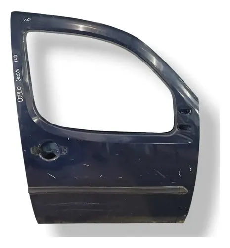 Porta Dianteira Direita Fiat Doblo 2004/2005/2006/2007/2008 Dianteira Direita Preto