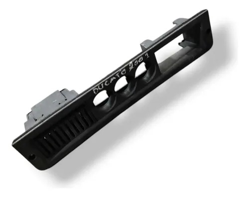 Moldura Botão Pisca Alerta Ducato 2002 2003 2004 1303456070 Preto
