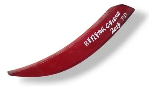 Refletor Parachoque Traseiro Direito Grand Siena 2013 2014 Vermelho