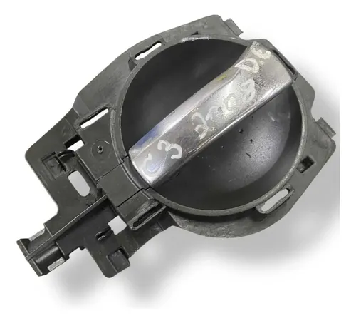 Maçaneta Int Diant Esquer Citroën C3 1.4 2008/12 9680187877 Prateado Dianteira