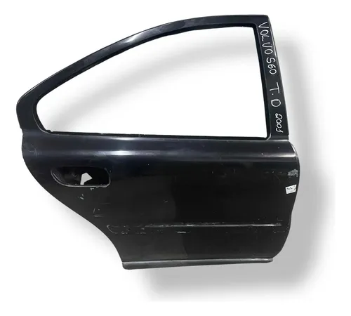 Porta Traseira Direita Volvo S60 2.0 - 2001 2002 2003 2004 Traseira Direita Preta