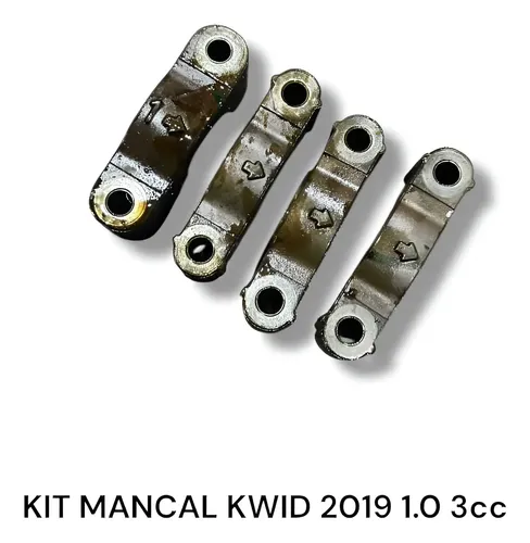 Kit Mancal Virabrequim Renault Kwid 1.0 3cc  2019 2020  Prateado