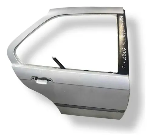 Porta Traseira Direita  Bmw  318i S  1996 1997 1998 1999 Traseira Direita Prateado