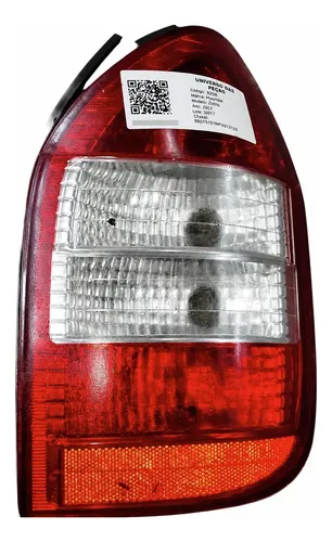 Lanterna Lado Direito Chevrolet Zafira 2007 62281 Detalhe Direito/passageiro Vermelho/transparente