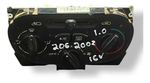 Comando Ar Quente Peugeot 206 2005 2006 2007 2008