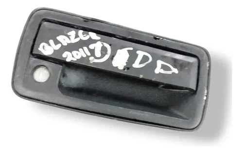 Maçaneta Externa Dianteira Direita Chevrolet Blazer 2010 Preto Dianteira