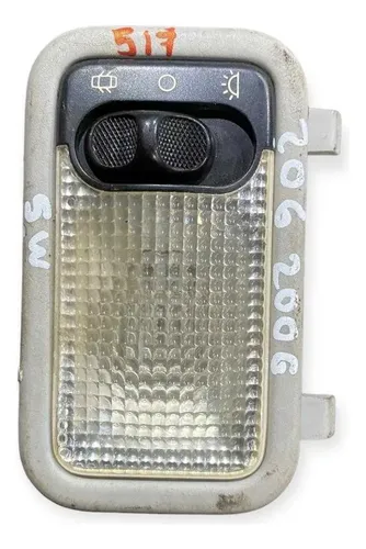 Luz Interna Teto Cortesia Peugeot  206 Sw 1.4 2006