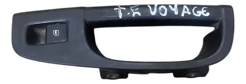 Moldura Botão Vidro Elétrico Traseiro Esquerdo Voyage 2009