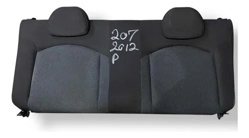 Encosto Banco Traseiro Peugeot 207 Passion 2011 2012 2013 Preto