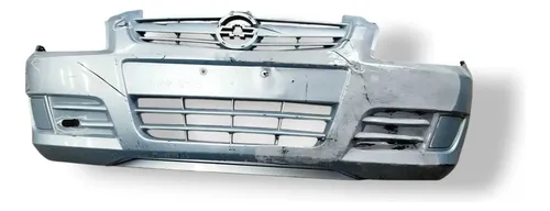 Parachoque Dianteiro Chevrolet Prisma 2009 2010 Detalhe Prateado