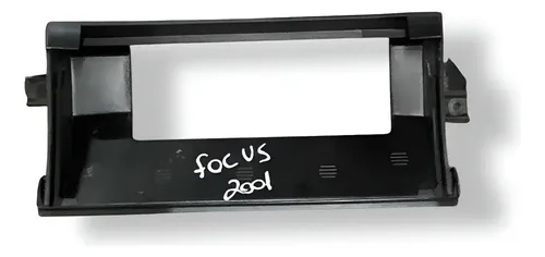 Moldura Suporte Display Rádio Ford Focus 2002 2003 19n619 Preto