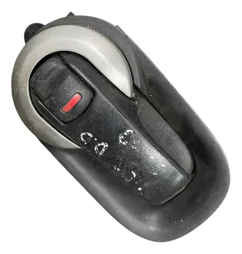 Maçaneta Interna Dianteira Esquerda Nissan Tiida 2010 2015 Preto Dianteira