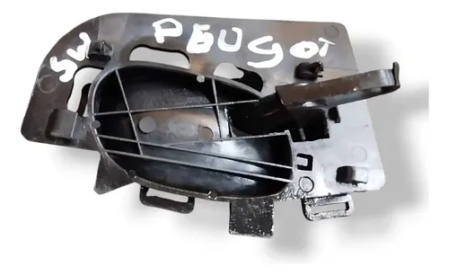 Maçaneta Dianteiro Direito Peugeot 206 Sw 2008 9623698077 Prateado Dianteira
