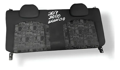 Encosto Banco Traseiro Peugeot 207 2010 96852035zj Preto