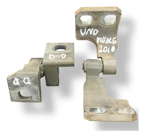 Par Dobradiça Porta Dianteira Direita Fiat Uno Vivace 2010