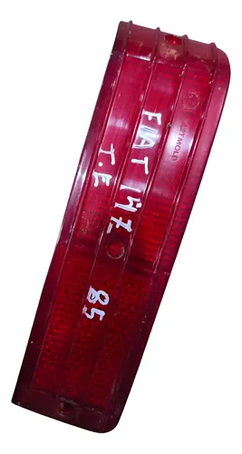 Lente Lanterna Traseira Esquerda Fiat 147 1984/1985/1986 Vermelho