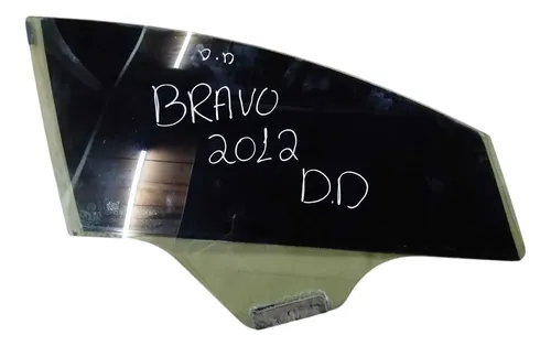 Vidro Porta Dianteiro Direito Fiat Bravo 2012 2013 2014