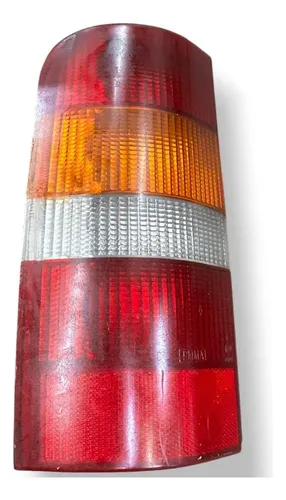 Lanterna Traseira Esquerda Ford Courier 2004 2005 2006 Esquerdo/motorista Vermelho