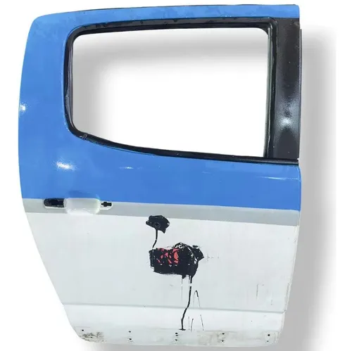 Porta Traseira Direita Chevrolet S10 2014 2015 Com Detalhe Traseira Direita Branco