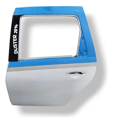Porta Traseira Esquerda Renault Duster 2014 2015 2016 2017 Traseira Esquerdo Branco