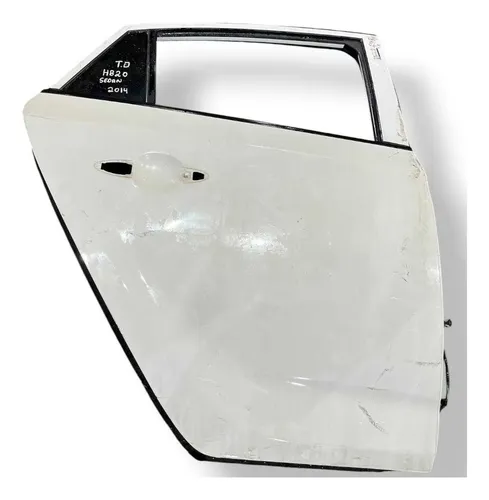 Porta Traseira Direita Hyundai Hb20 Sedan 2014 2015 A 2018 Traseira Direito Branco