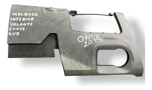 Moldura Inferior Volante Chave Luz Chevrolet Onix 2018 2019