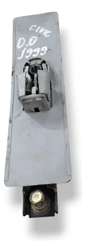 Trilho Regulagem Altura Coluna Honda Civic 1999 2000 2001    Cinza