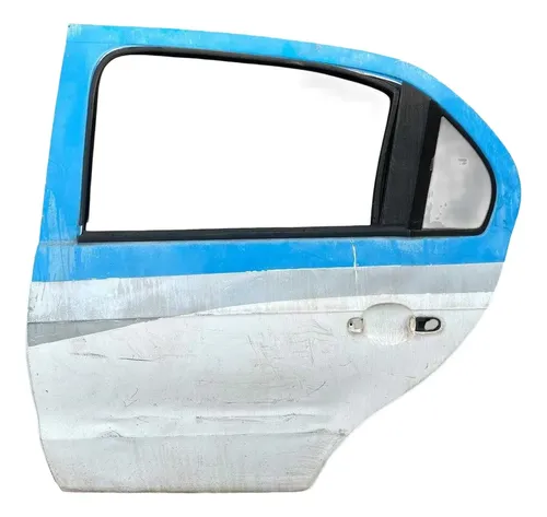 Porta Traseira Esquerda Gol G5 2010 2011 2012 Com Detalhe Traseira Esquerda Branco