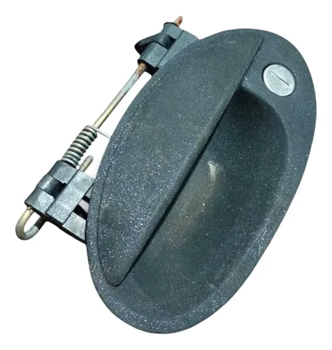 Maçaneta Externa Dianteira Esquerda Gm Celta 2007 93388926 Preto Dianteira
