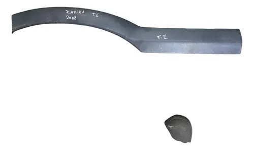 Alargador Paralama Traseira Esquerda Zafira 2008 933215792 Preto