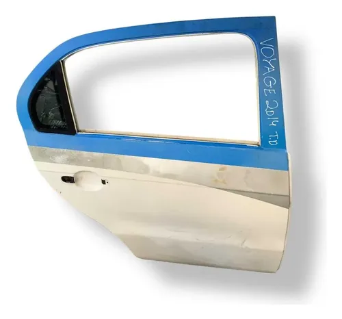 Porta Traseira Direita Volkswagen Voyage 2014 2015 2016 2017 Traseira Direita Branco