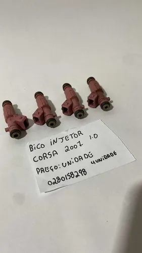 Bico Injetor Gm Corsa Classic 1.0 2007 0280158298 Valor Und