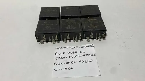 Modulo Relé Limpador Parabrisa Vw Golf 1.6 2002 4b0955531a 12v