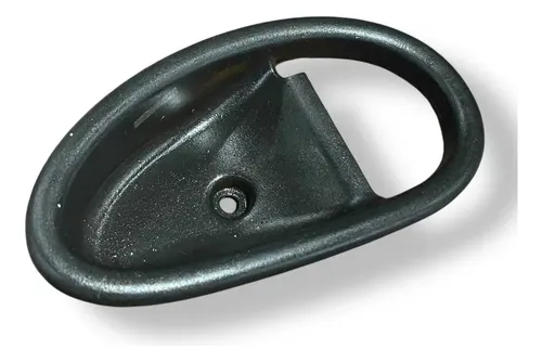 Moldura Maçaneta Interna Traseira Esquerda Fiat Palio 2001 Prateado Traseira