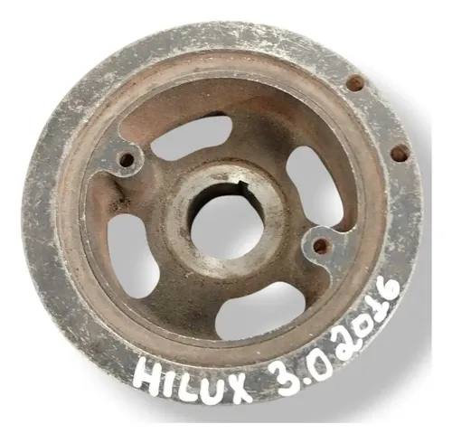 Polia Virabrequim Toyota Hilux 3.0 2016 2017 2018 2019 2020