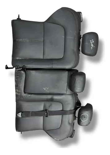 Encosto Banco Traseiro Citroen C4 Lounge 2016 2017 Detalhe Preto