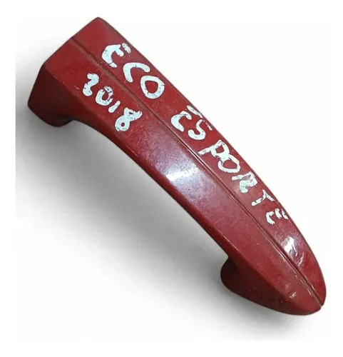 Maçaneta Externa Traseira Direita Ford Ecosport 2013 A 2018 Vermelho Traseira