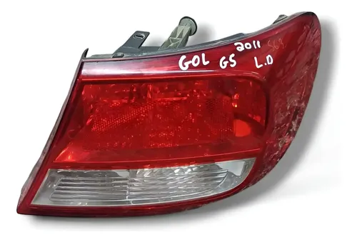 Lanterna Traseira Direita Vw Gol G5 2008 Á 2013 5u6945096 Direito/passageiro Vermelho