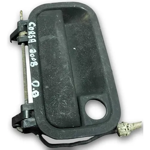 Suporte Maçaneta Dianteira Direita Corsa Classic 2008 2009 Prateado Dianteira