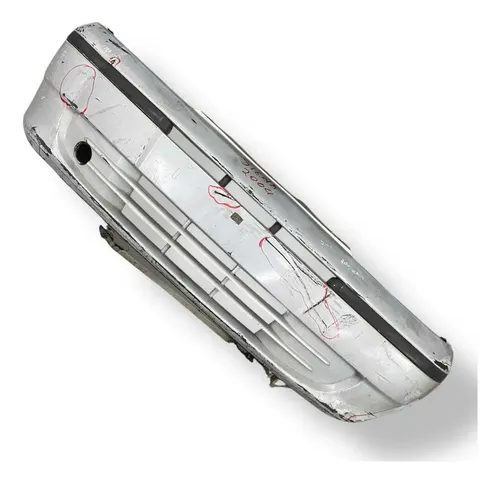 Parachoque Dianteiro Fiat Siena 2005 2006 2007 Detalhe Prateado